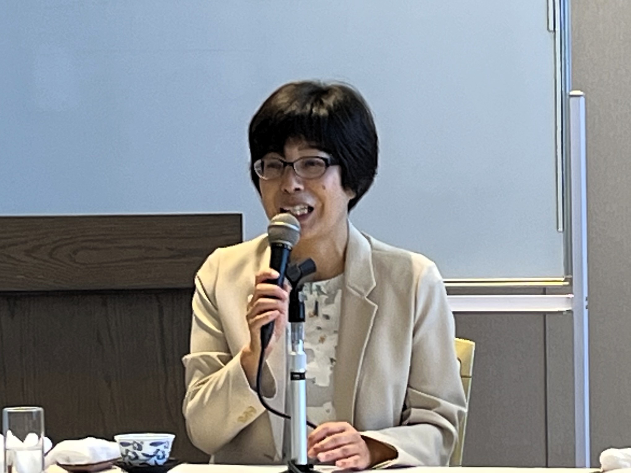 『ハイチ友の会』代表小澤幸子先生の 卓話