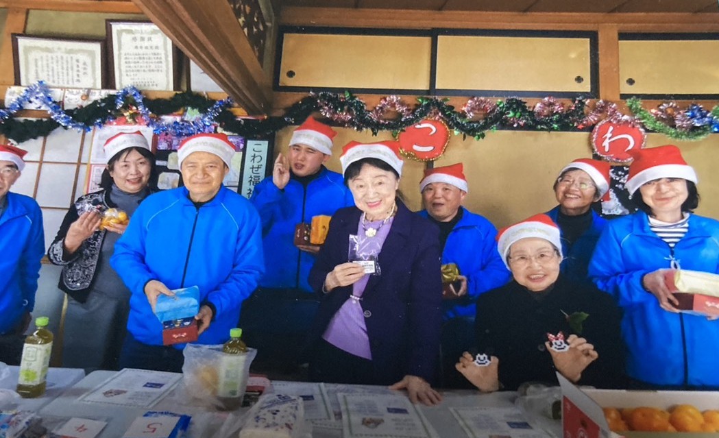 こわぜ母子福祉作業所訪問